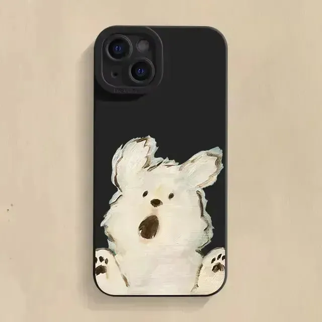 Wind in Hair Dog Phone Case (For iPhones)