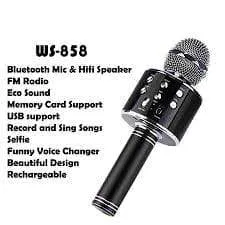 Wireless Microphone Handheld Mic USB Player Speaker