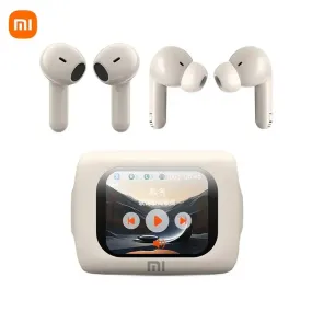 XIAOMI MIJIA New Wireless Earphones ANC ENC Headphones Bluetooth 5.4 Smart Touch Screen Headset A box of 2 pairs of earbuds