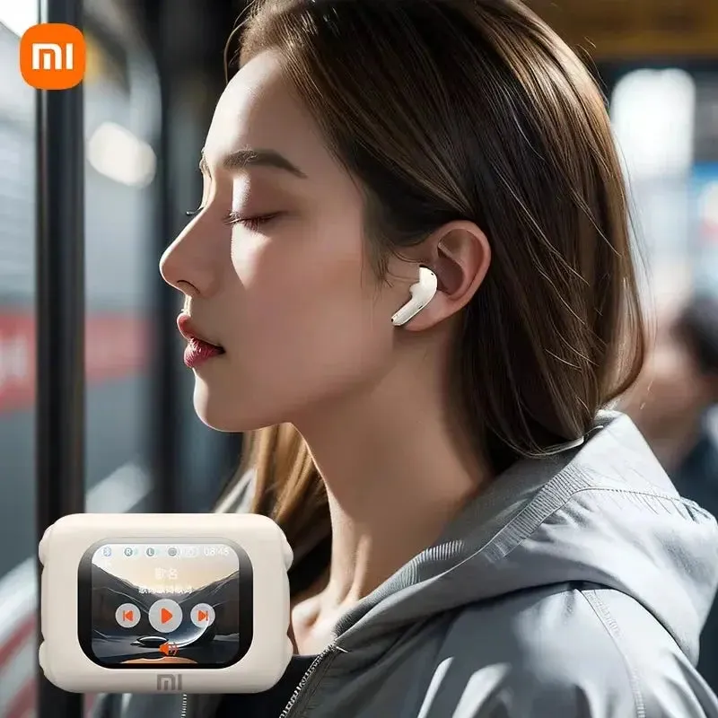 XIAOMI MIJIA New Wireless Earphones ANC ENC Headphones Bluetooth 5.4 Smart Touch Screen Headset A box of 2 pairs of earbuds