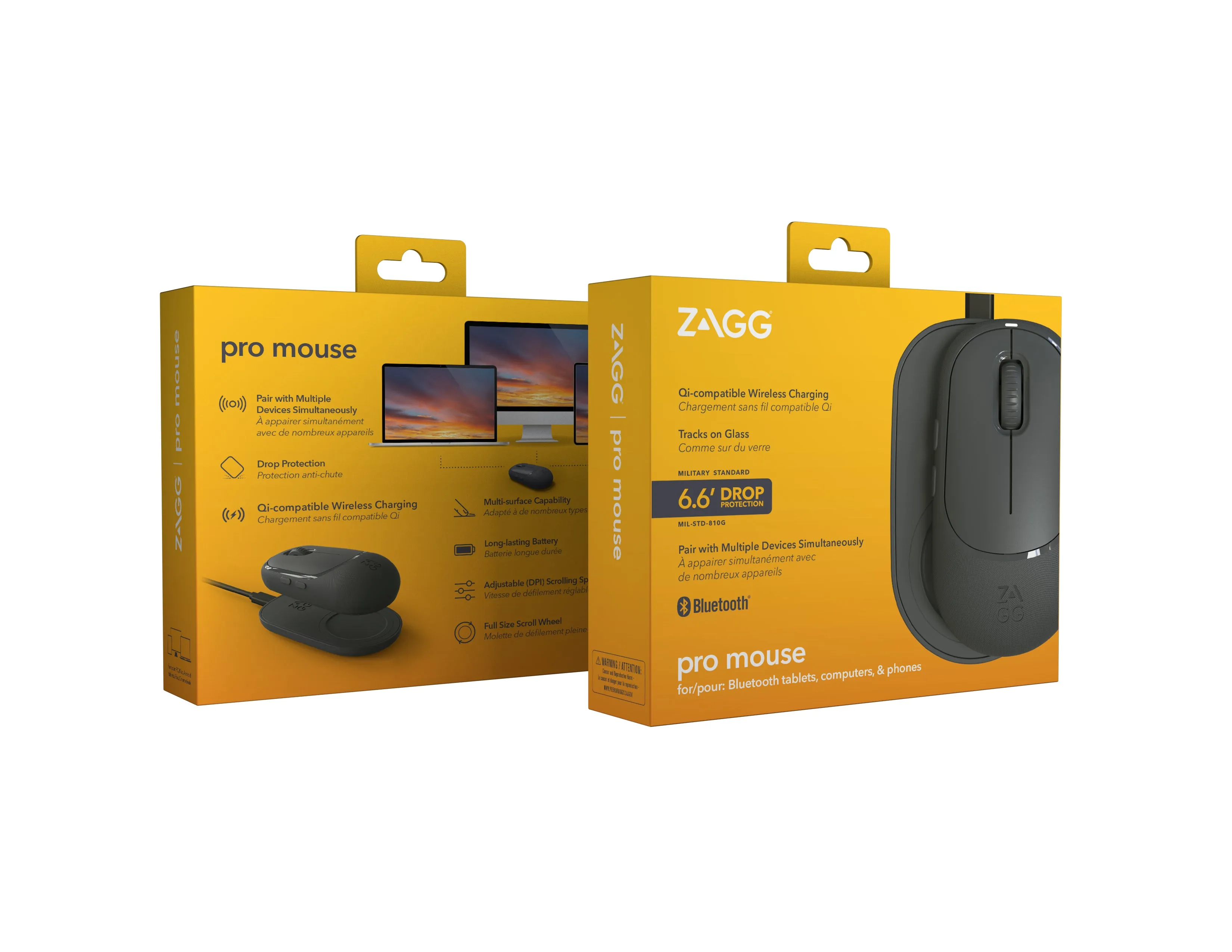 Zagg Pro - Mouse - Wireless - Bluetooth - Space Grey