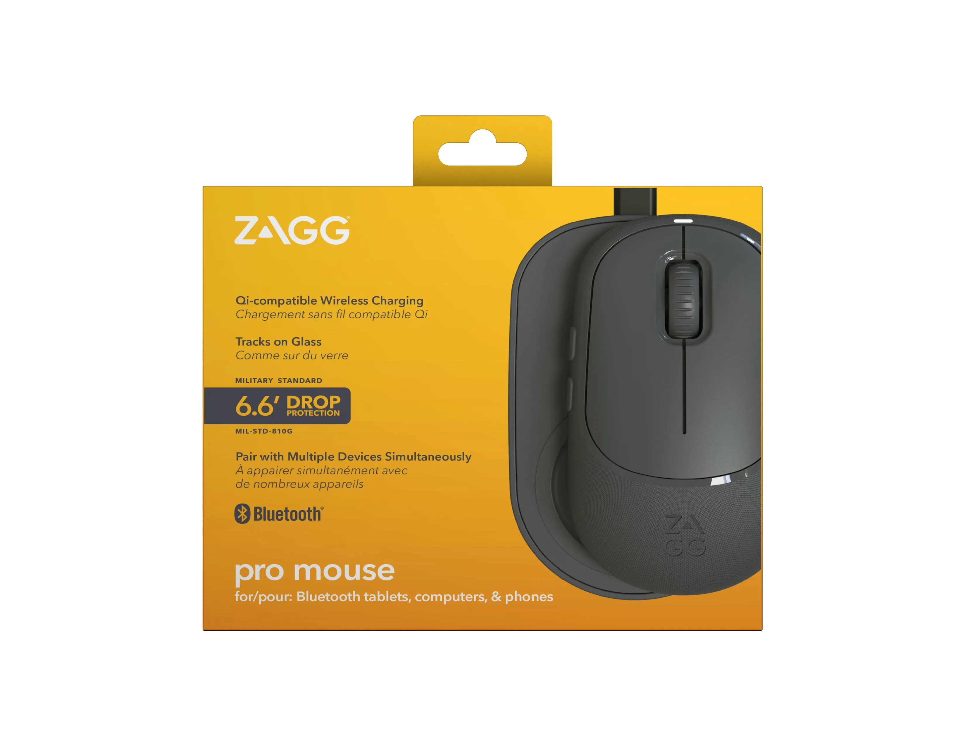 Zagg Pro - Mouse - Wireless - Bluetooth - Space Grey