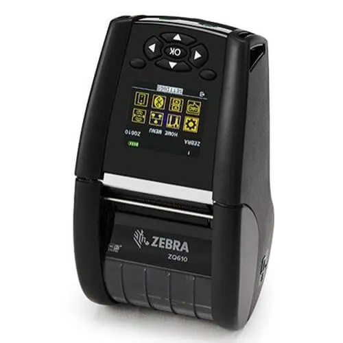 ZEBRA ZQ610 2" / ZQ620 3" / ZQ630 4" Plus 203 dpi Mobile Printer