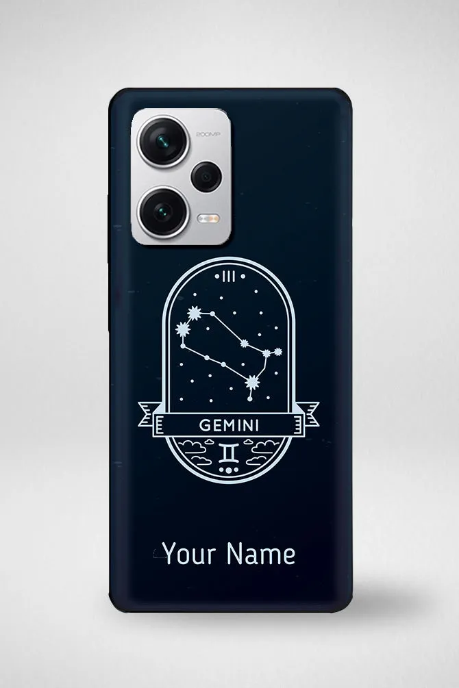 Zodiac Gemini Customized Hard Mobile Case - iPhone, Samsung, OnePlus & Xiaomi